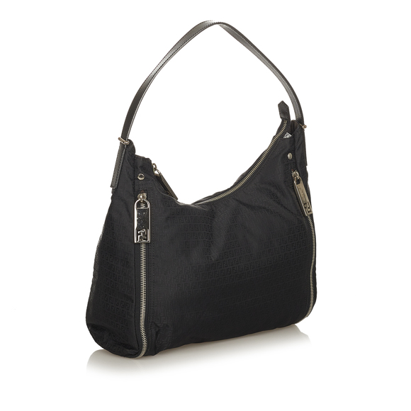 FENDI Zucchino Nylon Shoulder Bag - Picture 3 of 9